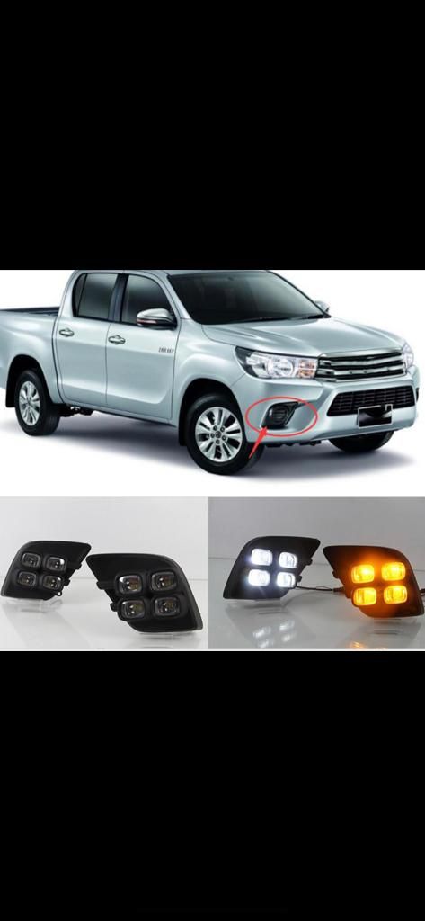 مصابيح ضباب تويوتا هايلكس 2017