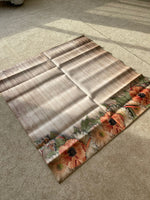 150x150cm Leather Texture Outdoor Trip Rug