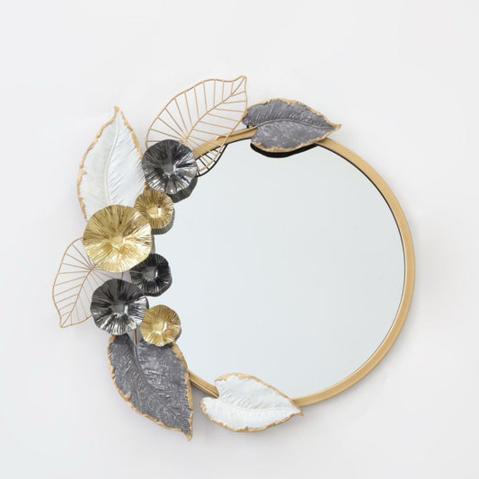 SMB0522 24 Golden Rim Wall Mirror & Decoration