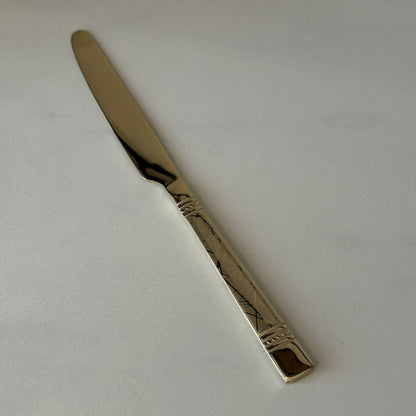 Luxury Golden Cutlery Collection