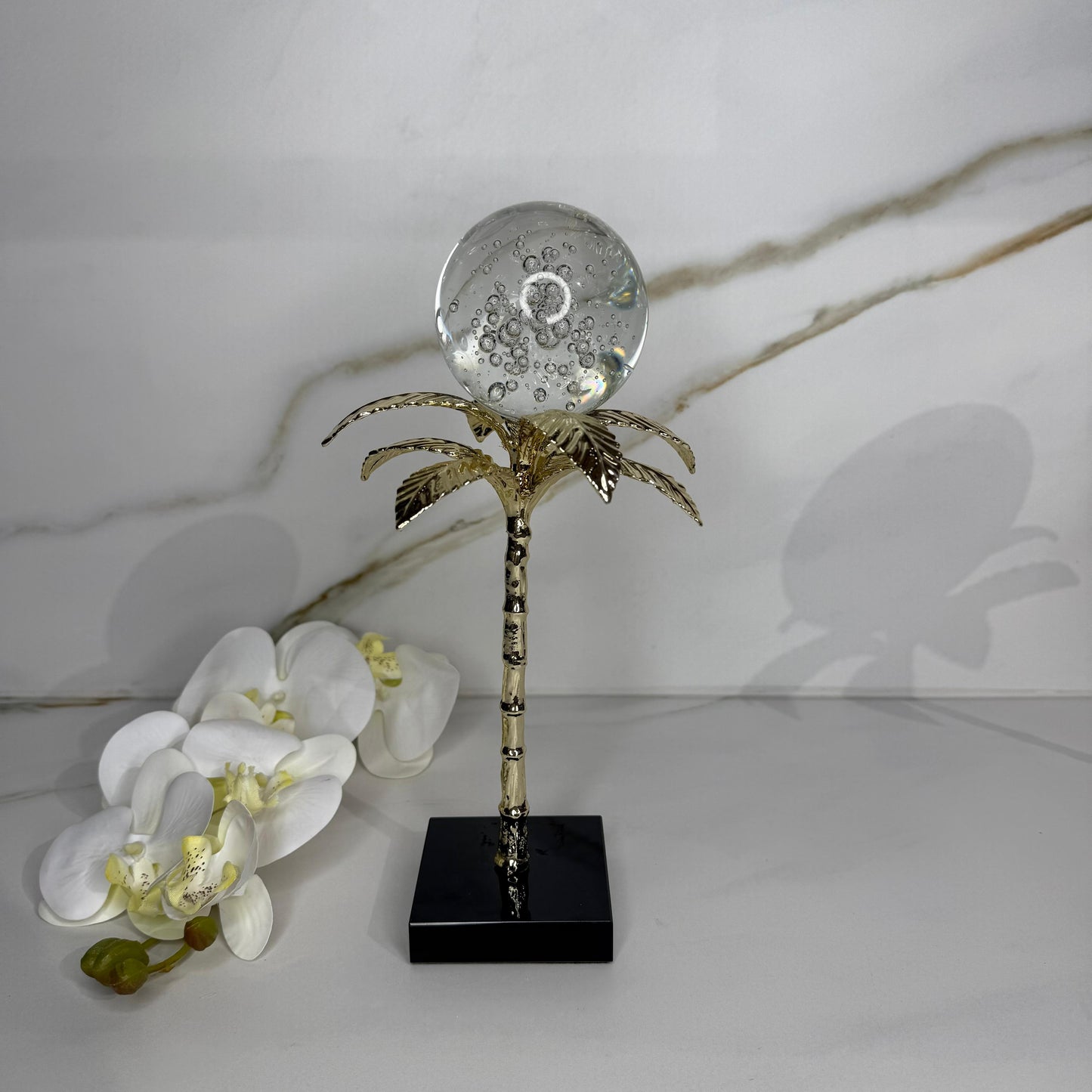 Gold Palm Decorative Ornament