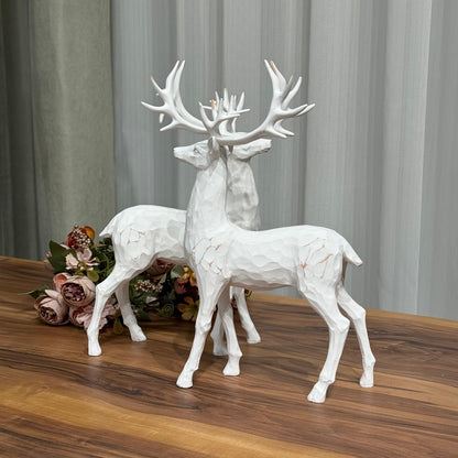 Elegance Deer Decor Statue