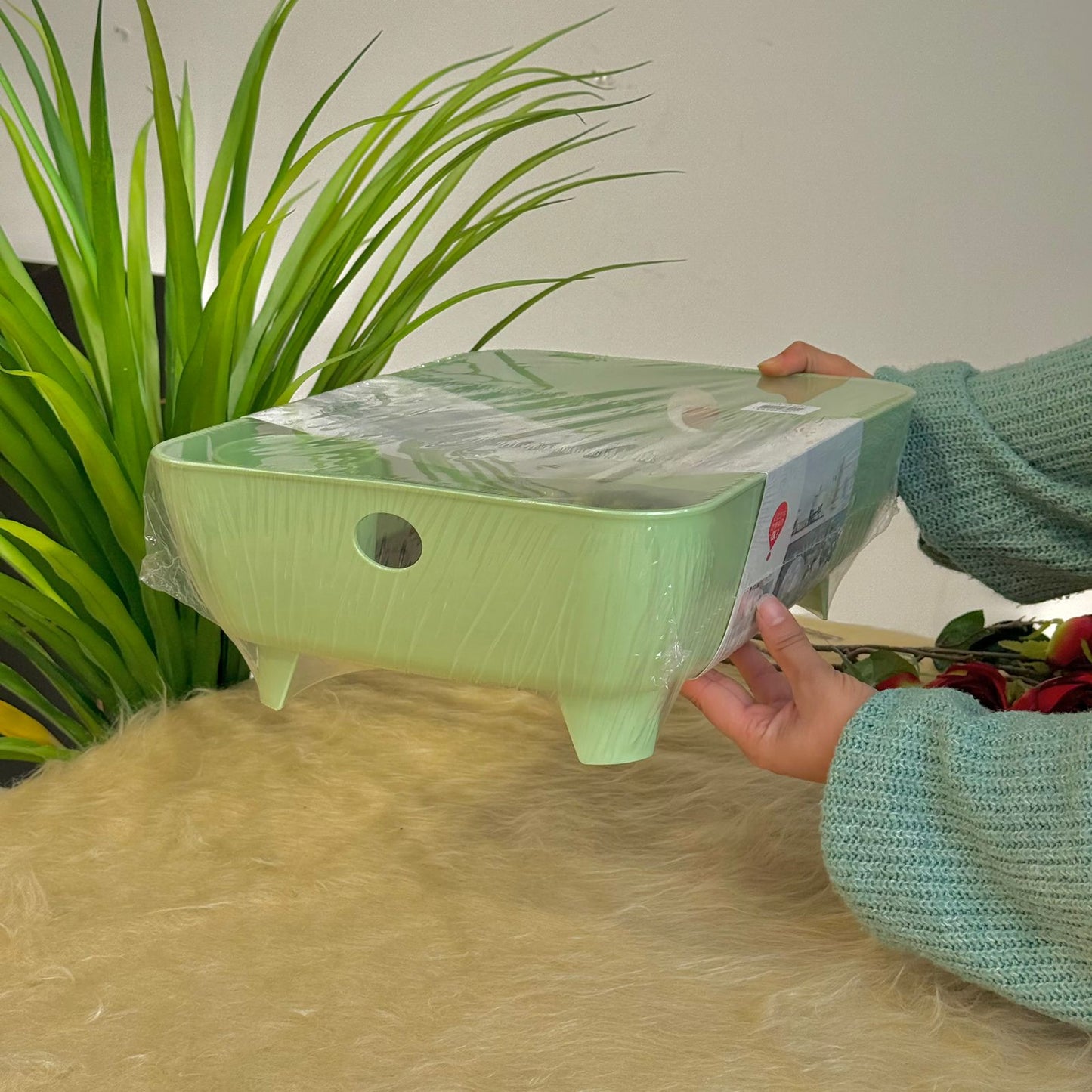 Durable Plastic Kitchen Dish Drying Rack