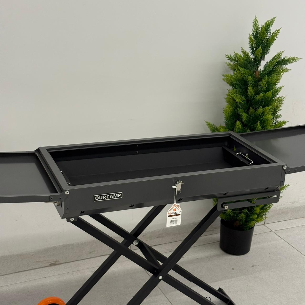 مەقەڵەی بەهێز بە تایە و رەفەی لاکانی