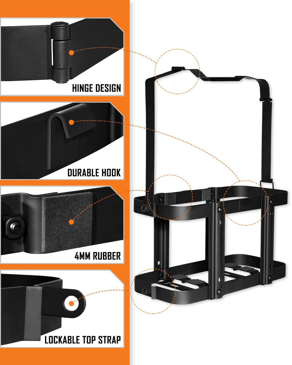 20L Metal Gas Can with Spout System