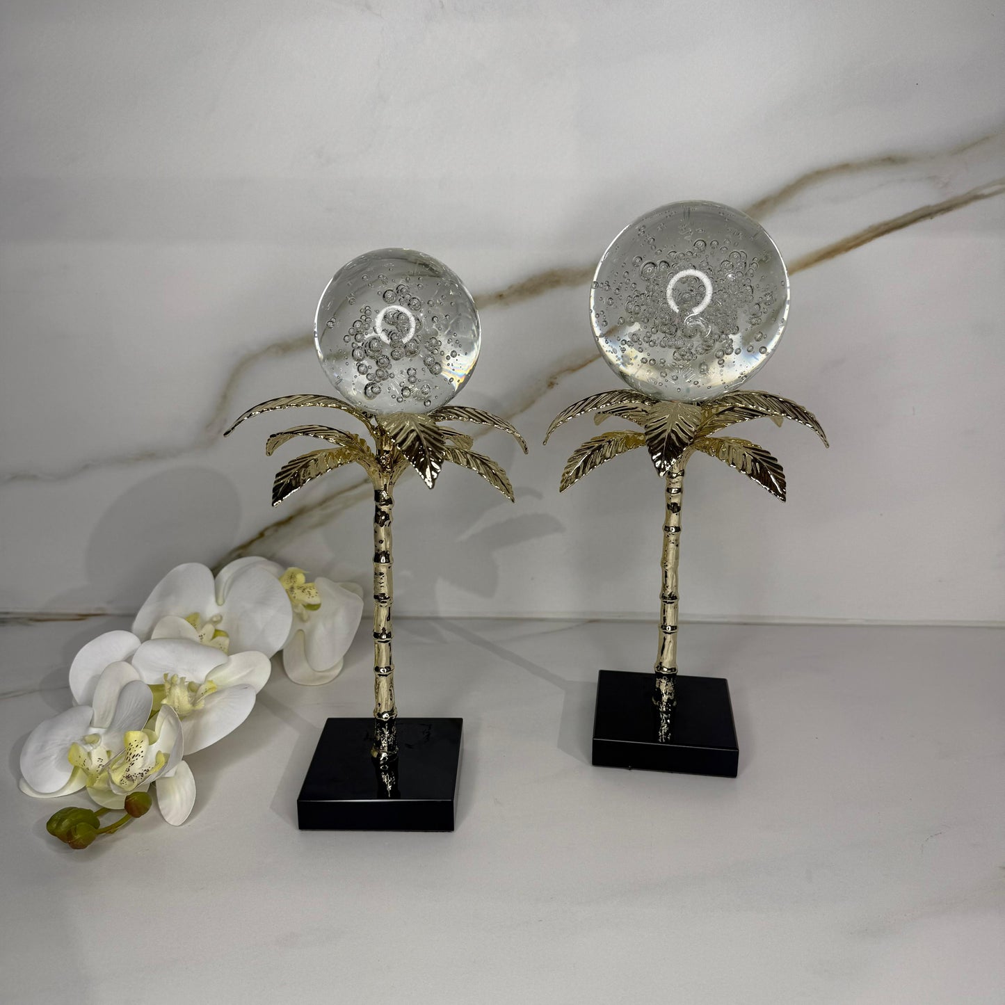 Gold Palm Decorative Ornament