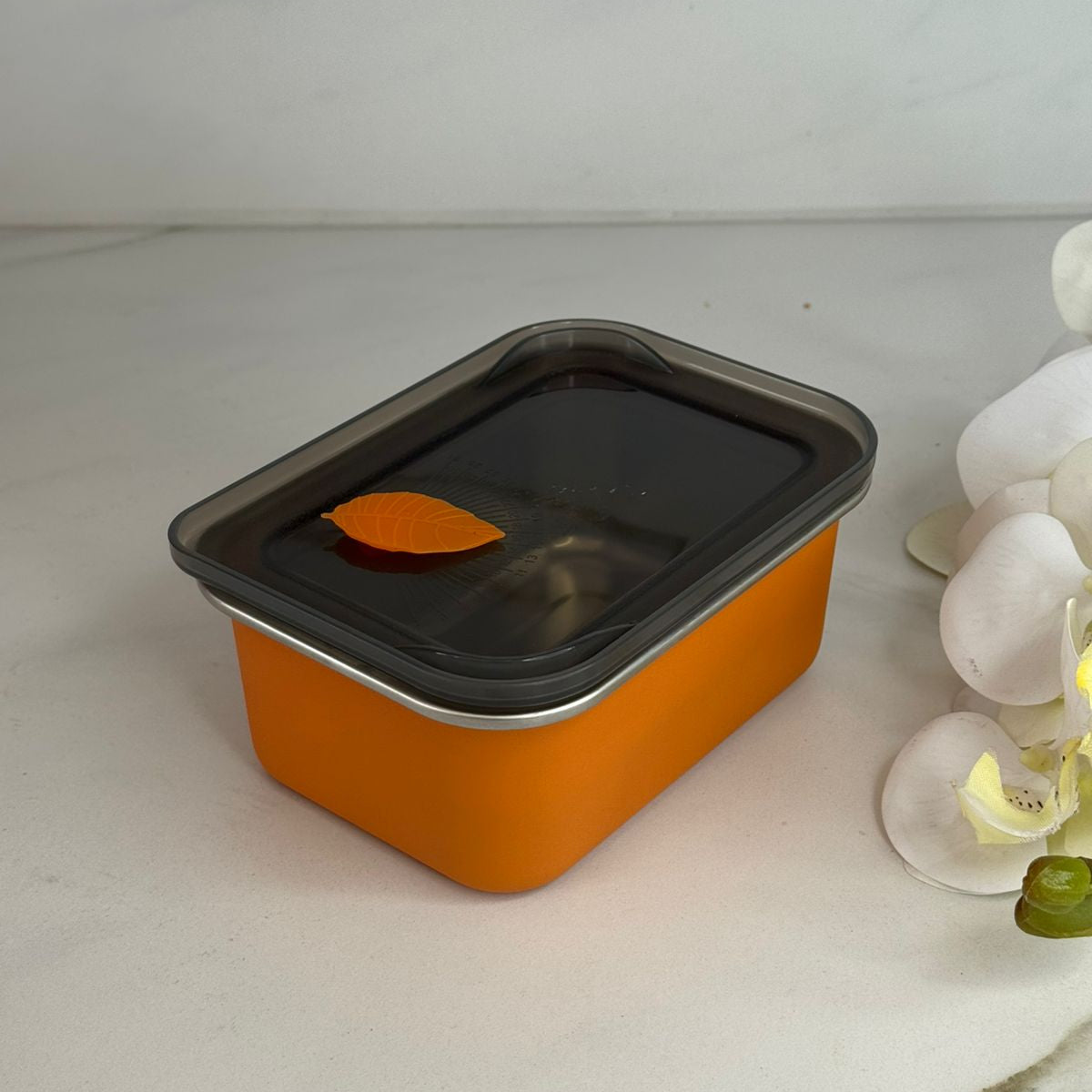 کۆمەڵێک دەفری هەڵگرتنی خۆراکی پۆڵا بە 3 قەبارە لەگەڵ سەرەکانی- لاکێشەیی 