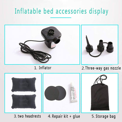 2Pcs - Inflatable Portable Car Air Mattress