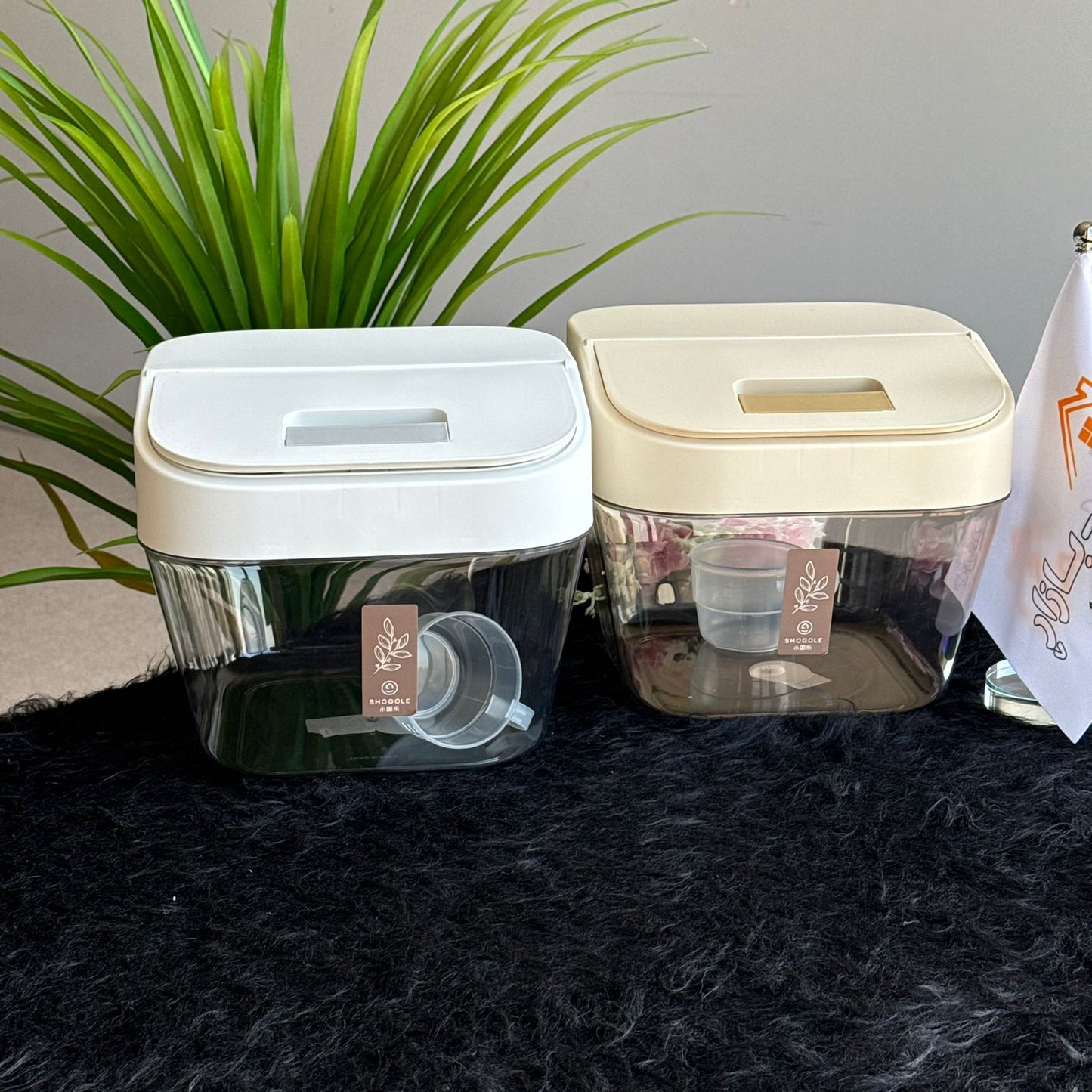 Airtight Food Storage Container with Scoop