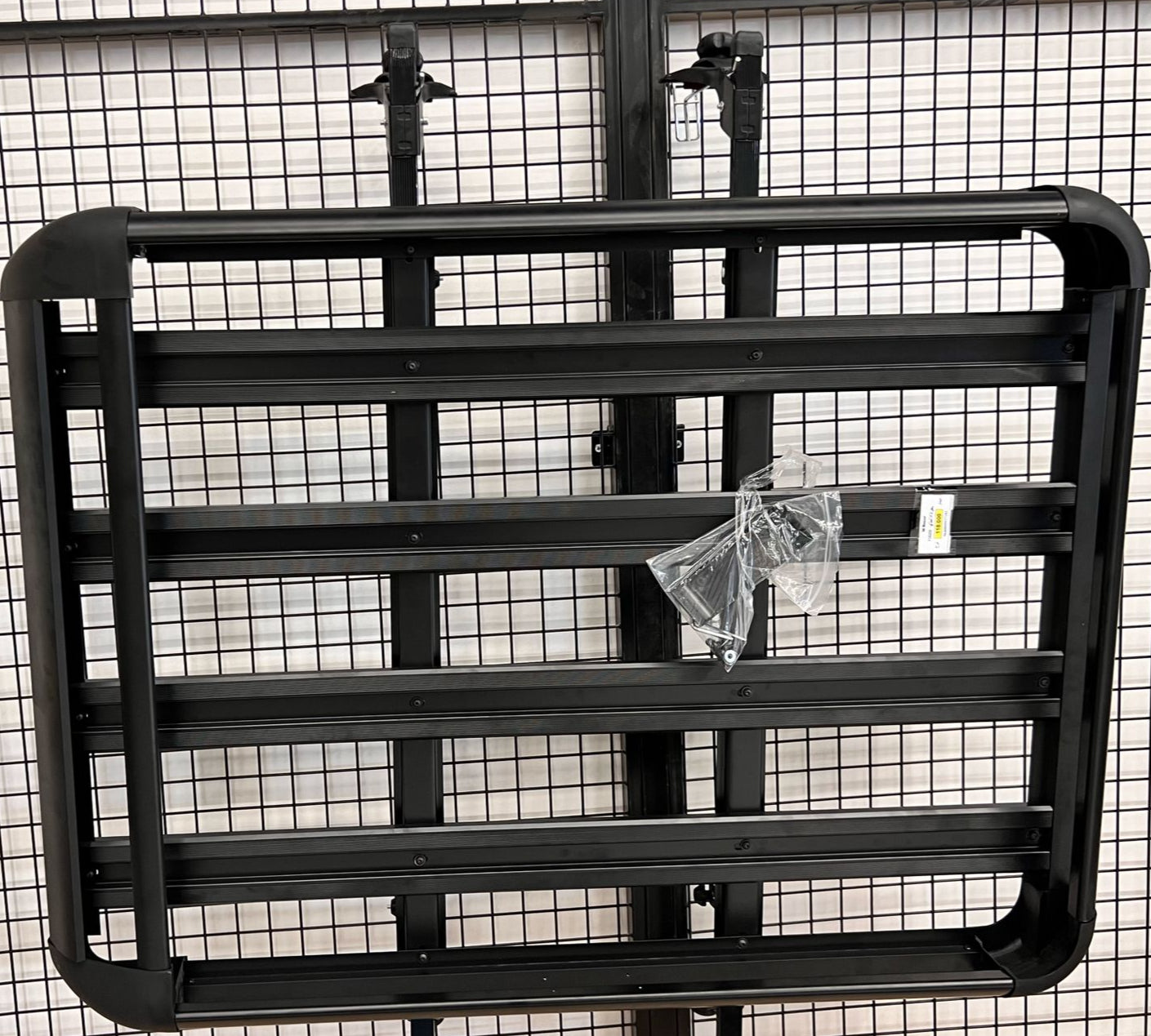 رف سقف السيارة العالمي للألومنيوم - حاملة شحن شاقة - مجموعة كاملة