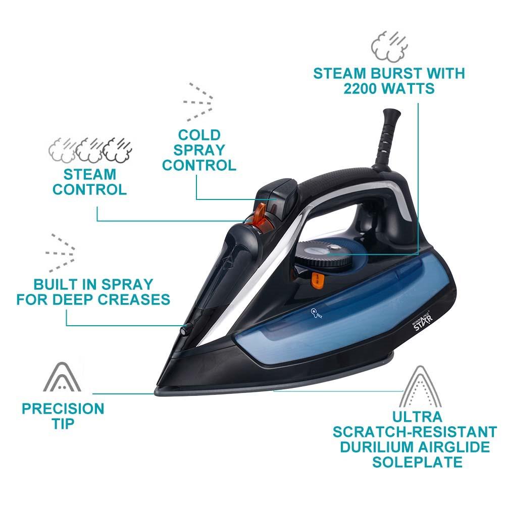 Ceramic Soleplate Steam Iron