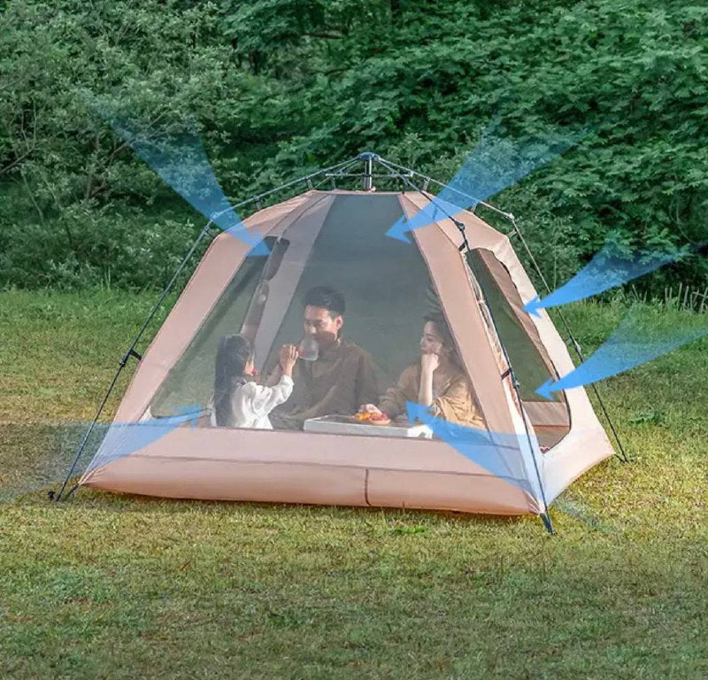 4-6 Person Portable Folding Camp Tent