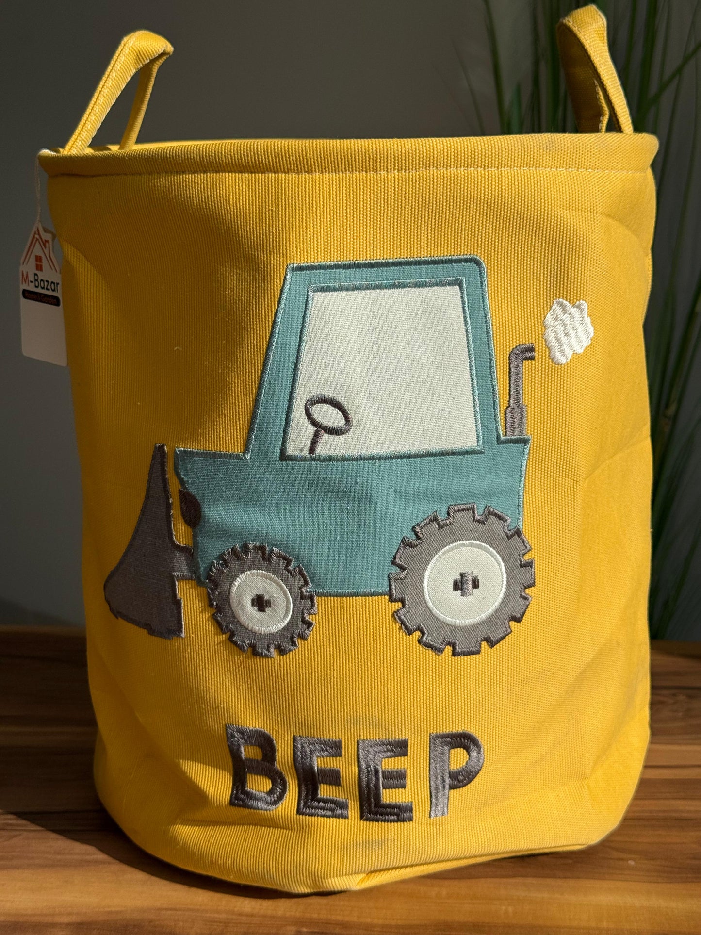 سلال تخزين الأقمشة متعددة الأغراض - مع تصميم الجرار