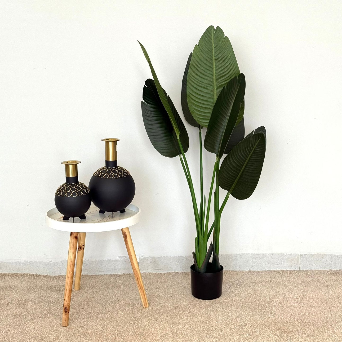 Premium Artificial Decorative Plant - Tropical Leaf Plant