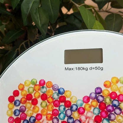 Glass Body Weight Scale with Digital LCD Display