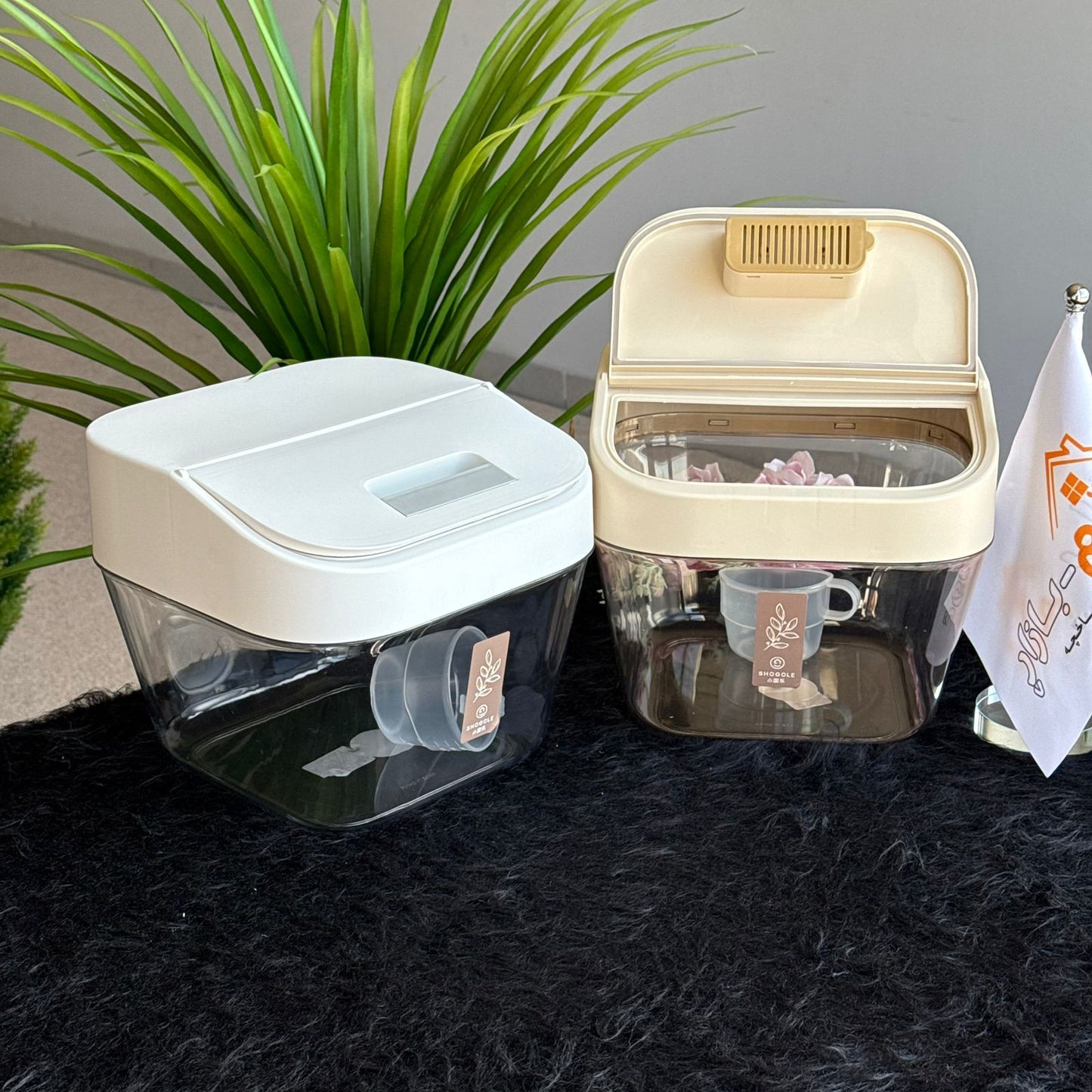 Airtight Food Storage Container with Scoop