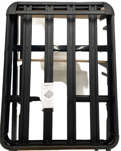 سيباية  سيارة من الألومنيوم - حامل بضائع شديد التحمل - أسود