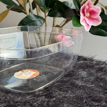 Clear Multi-Size Serving & Storage Bowls