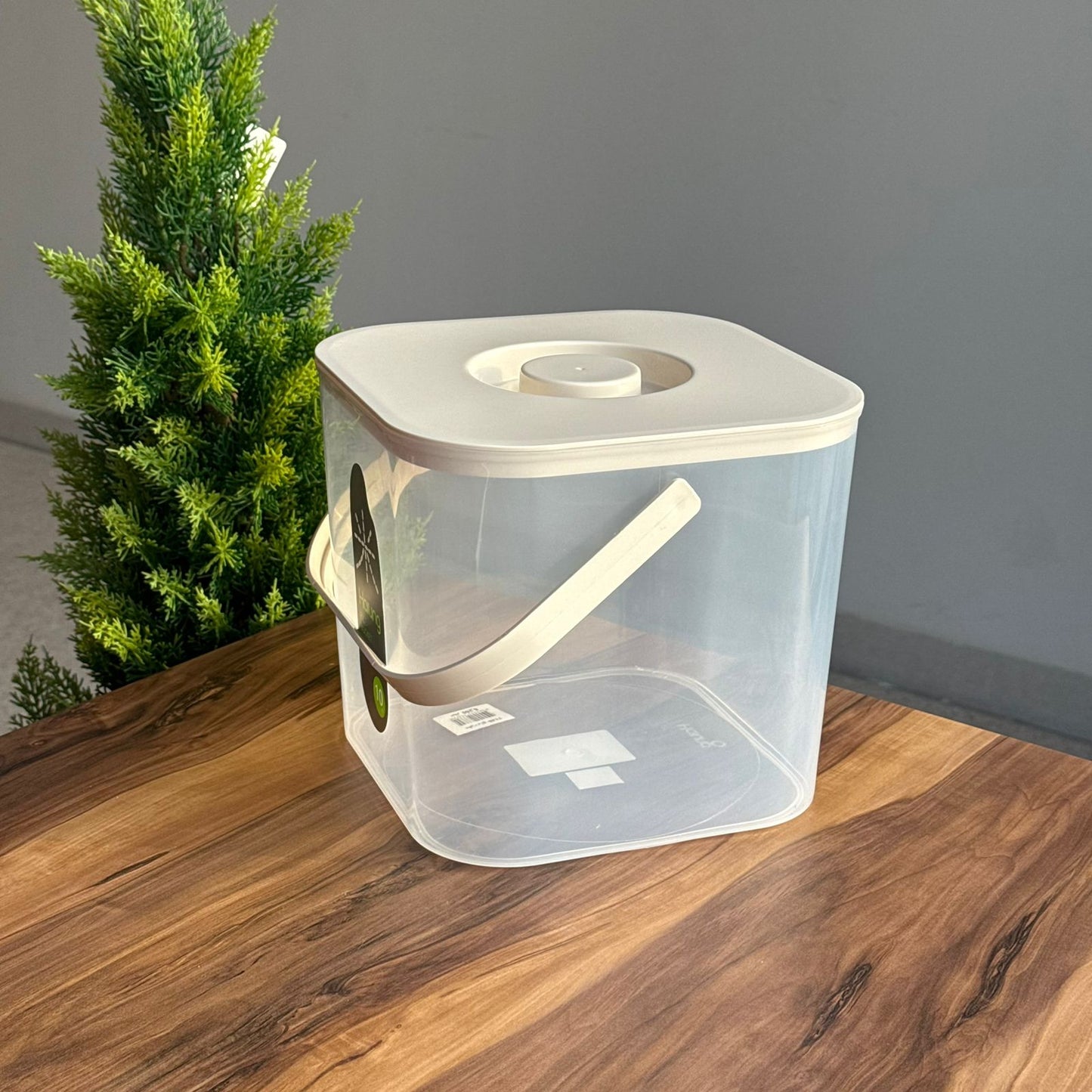 Multi-Purpose Storage Container with Measuring Cup