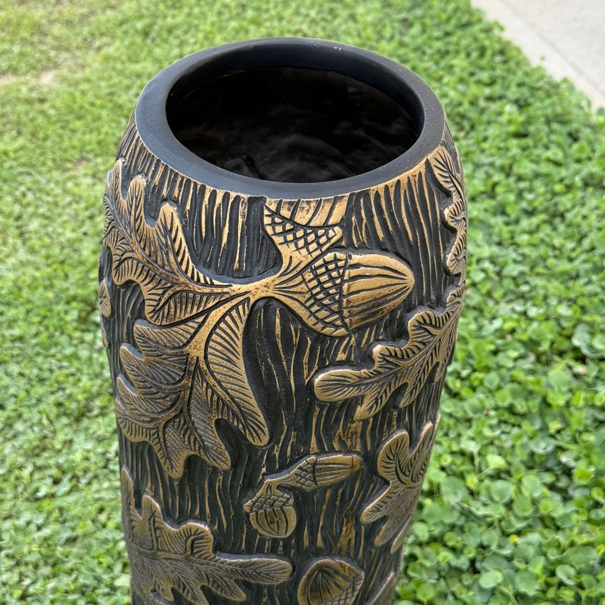 Decorative Ceramic Hand Painted Tall Vase