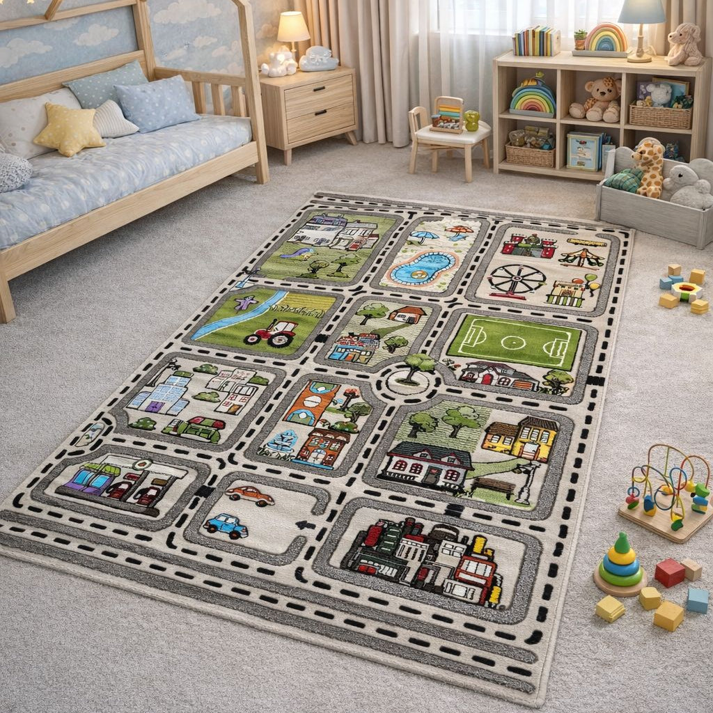 2x3m Cap & Loop Collection Modern Carpets