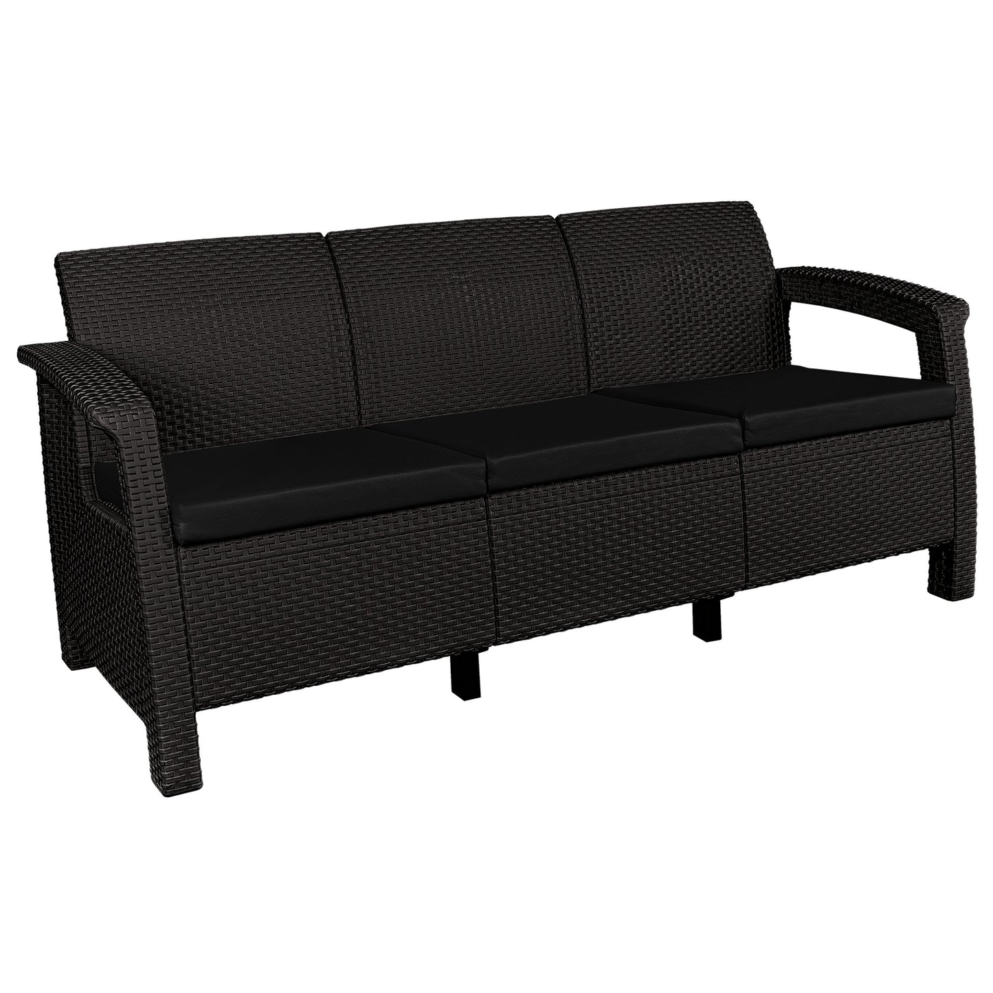 أريكة جلوس حديثة للحديقة تتسع لـ 3 أشخاص