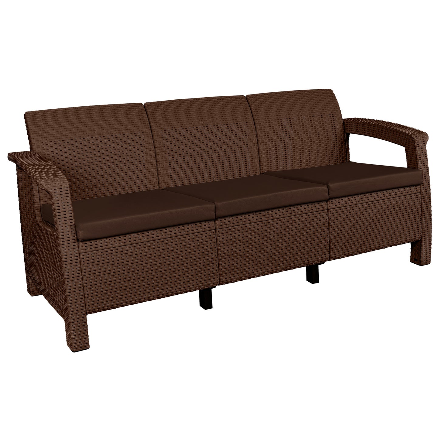 أريكة جلوس حديثة للحديقة تتسع لـ 3 أشخاص