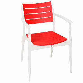Vela Luxe Plastic Outdoor Chair