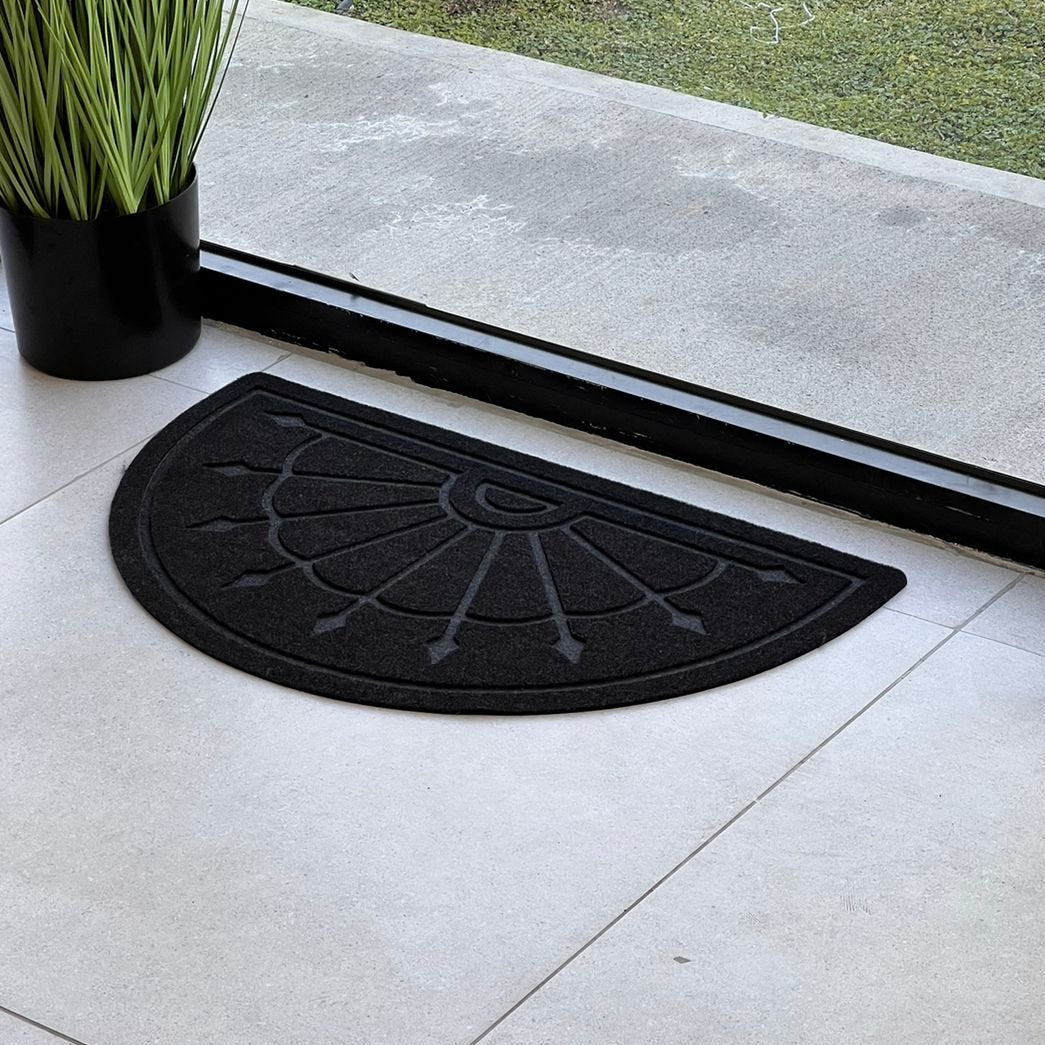 Economy D/14 43x73cm Half Circle Door Mat