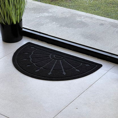 Economy D/14 43x73cm Half Circle Door Mat