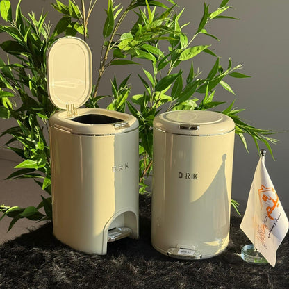 Luxury Durable Pedal & Press Waste Bin With Inner Bucket