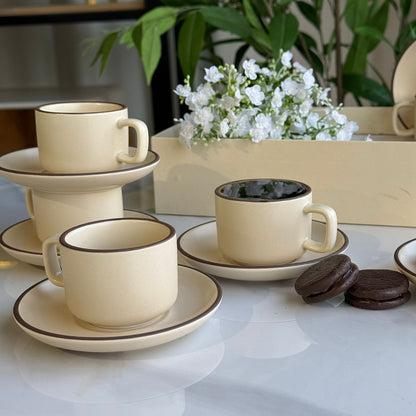 Elegant Luxury Coffee Cup & Saucer Set