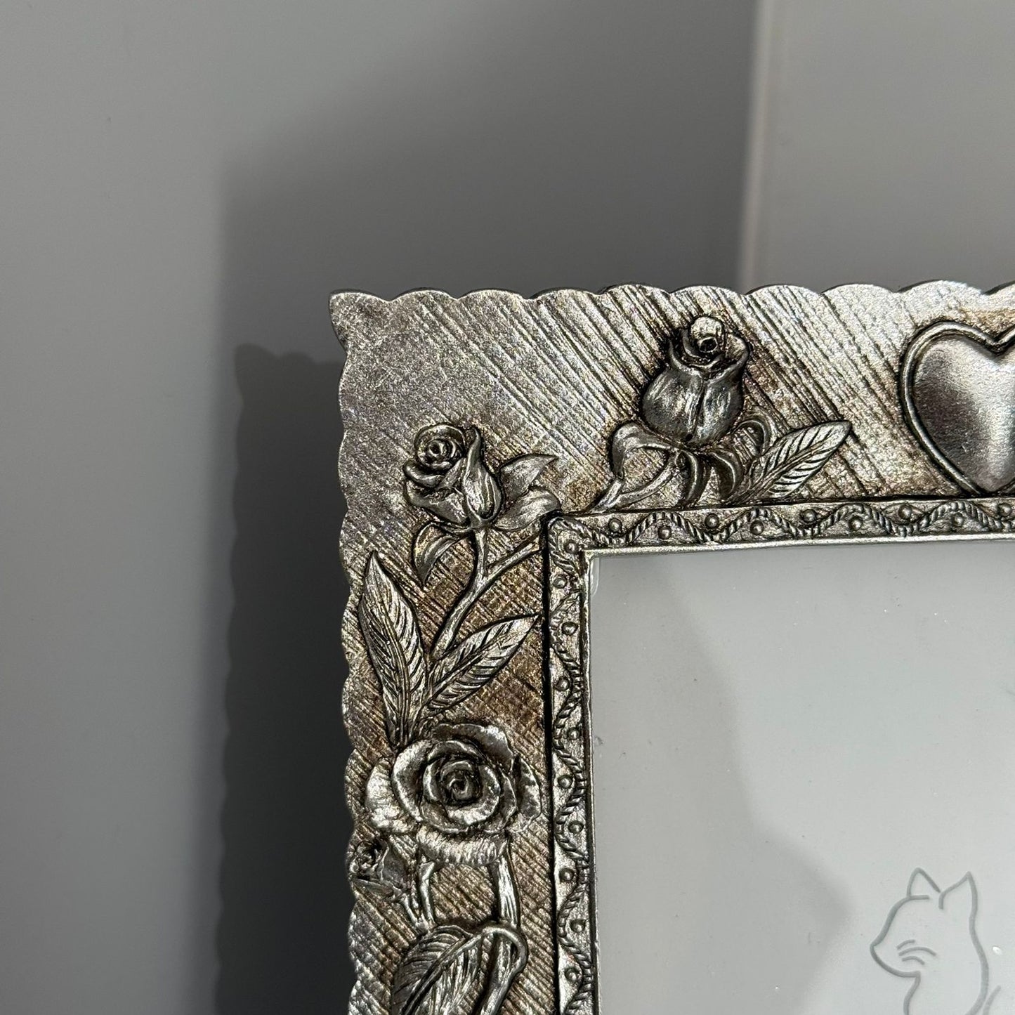 Vintage Floral Photo Frame