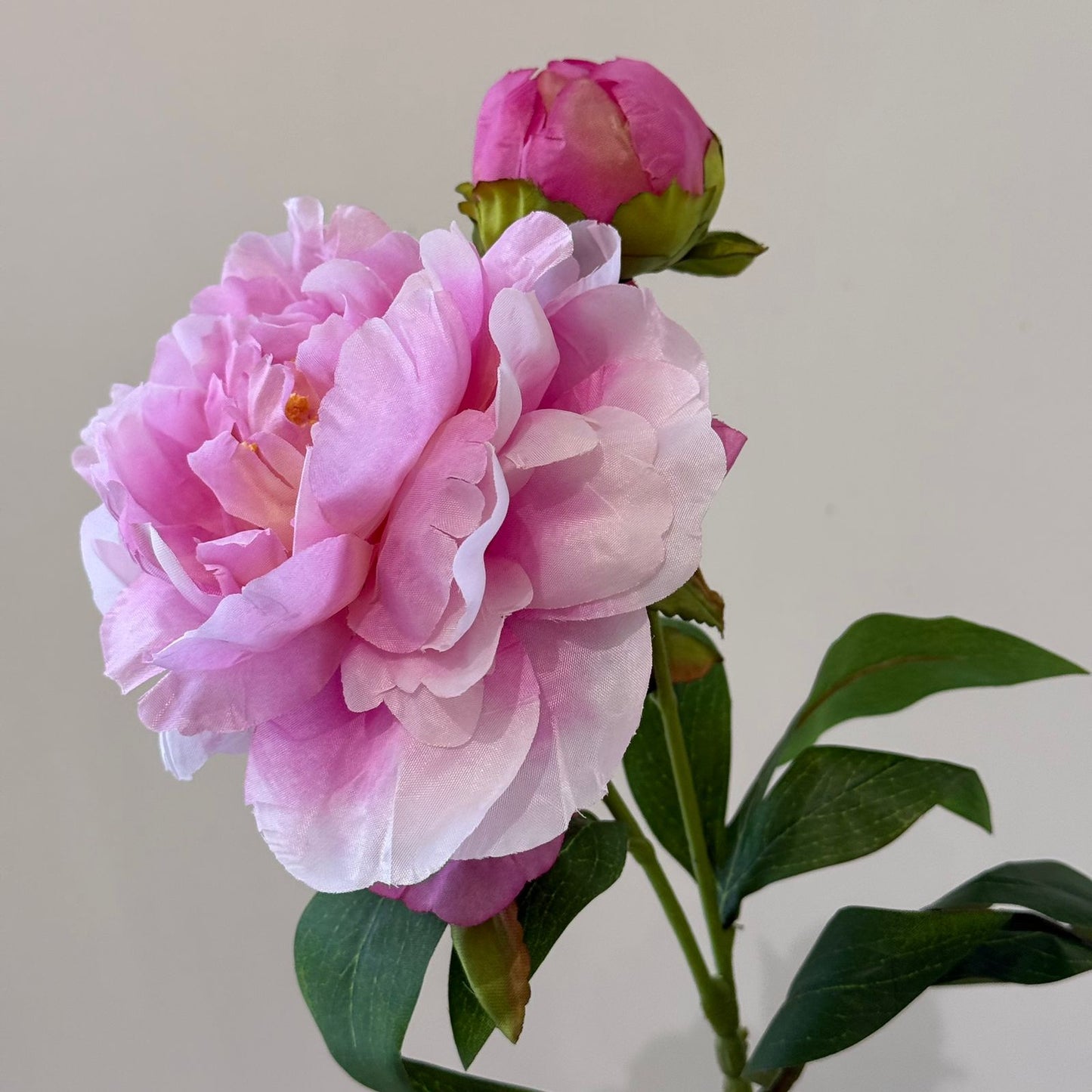 Artificial Peony Flower Stem