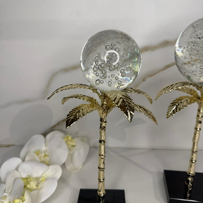Gold Palm Decorative Ornament