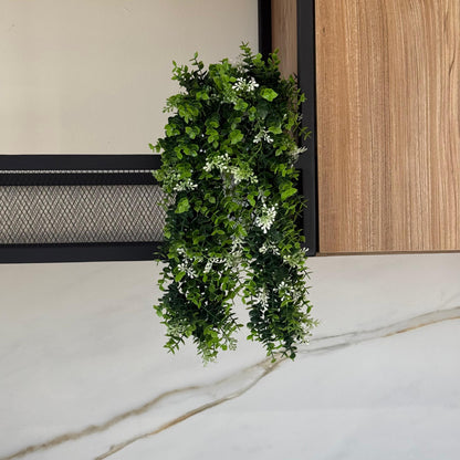 White Bloom Vine – Artificial Hanging Plant