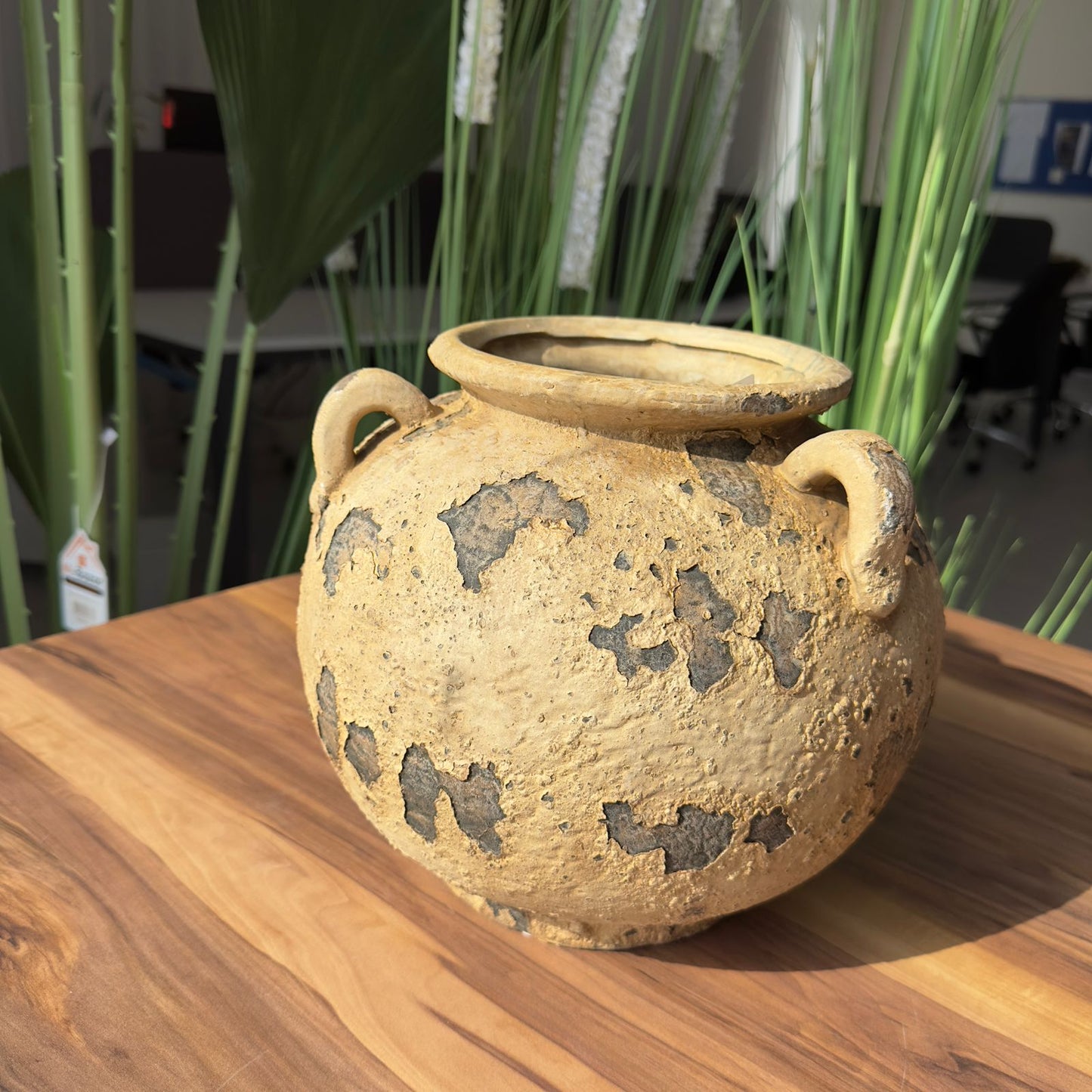 Rustic Terra Duo-Aged Pottery Vases