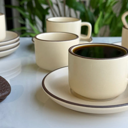 Elegant Luxury Coffee Cup & Saucer Set