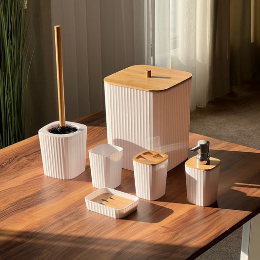 6 PCS Modern Bathroom Accessories Set