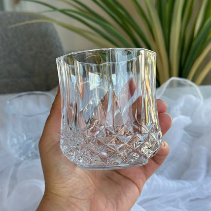 سێت پەرداخی مۆدێرنی شووشە - ٦ پارچە 