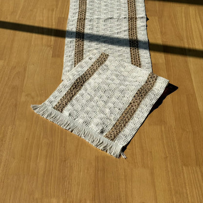 ٣٠ × ١٨٠سم ڕایەخی سەر مێزی دیکۆراتی شاهانە