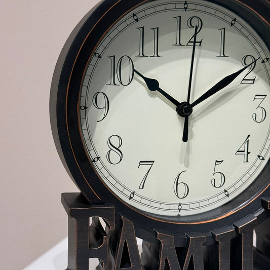 ساعة الطاولة الكلاسيكية لديكور المنزل