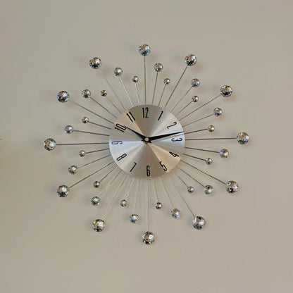 Wall Diamond Design Hanging Clock