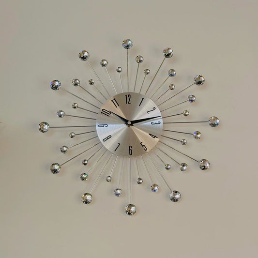 Wall Diamond Design Hanging Clock