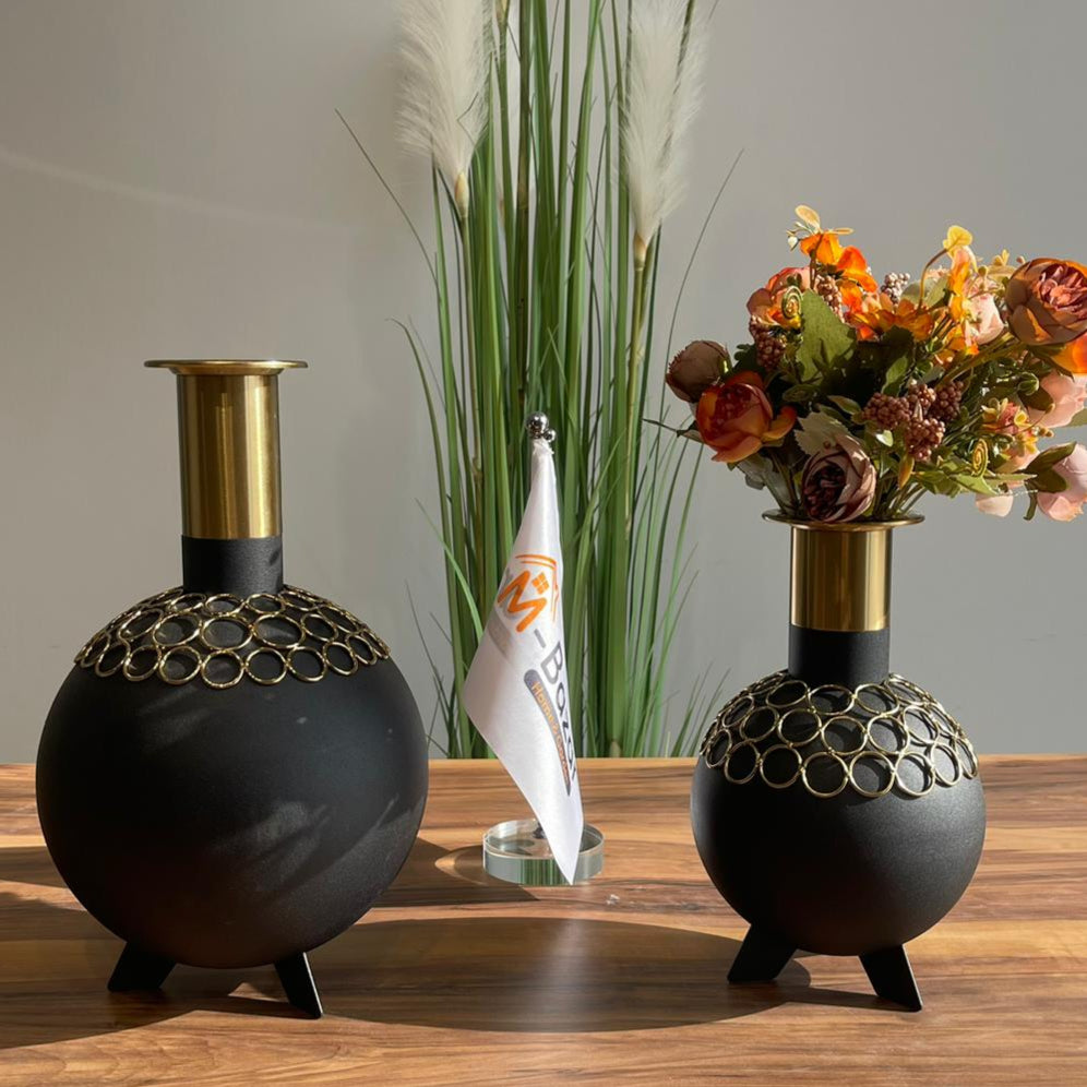 Luxury Modern Metallic Decorative Vase