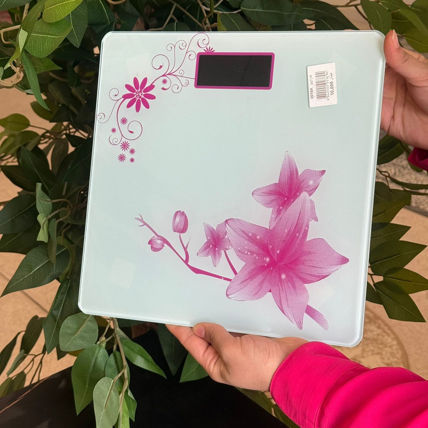 Elegant Multi-Color Glass Digital Scale