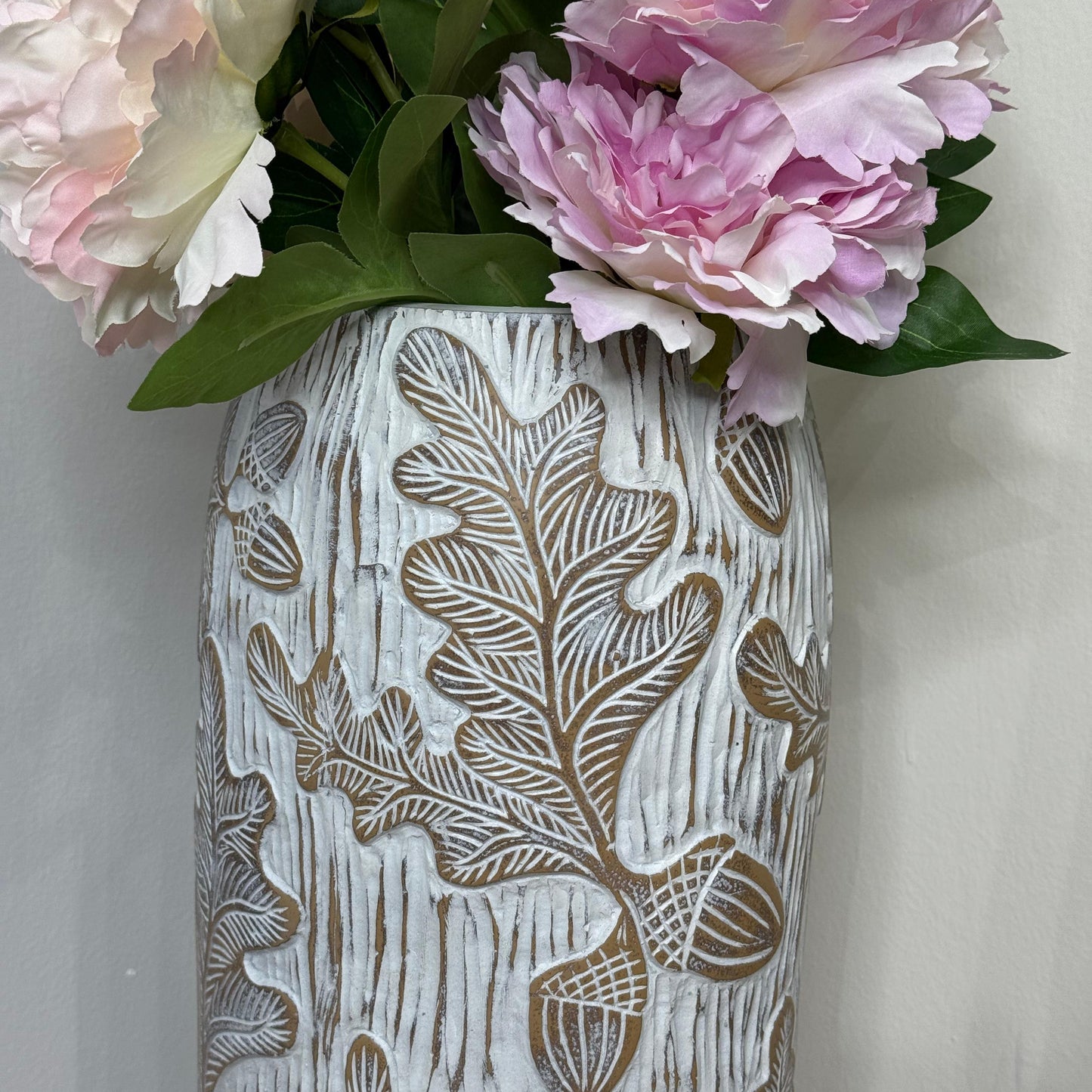Hand Pained Decorative Ceramic Tall Vase
