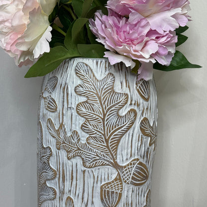 Hand Pained Decorative Ceramic Tall Vase