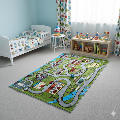 2.25x1.5m Modern Carpets - Cut & Loop Collection