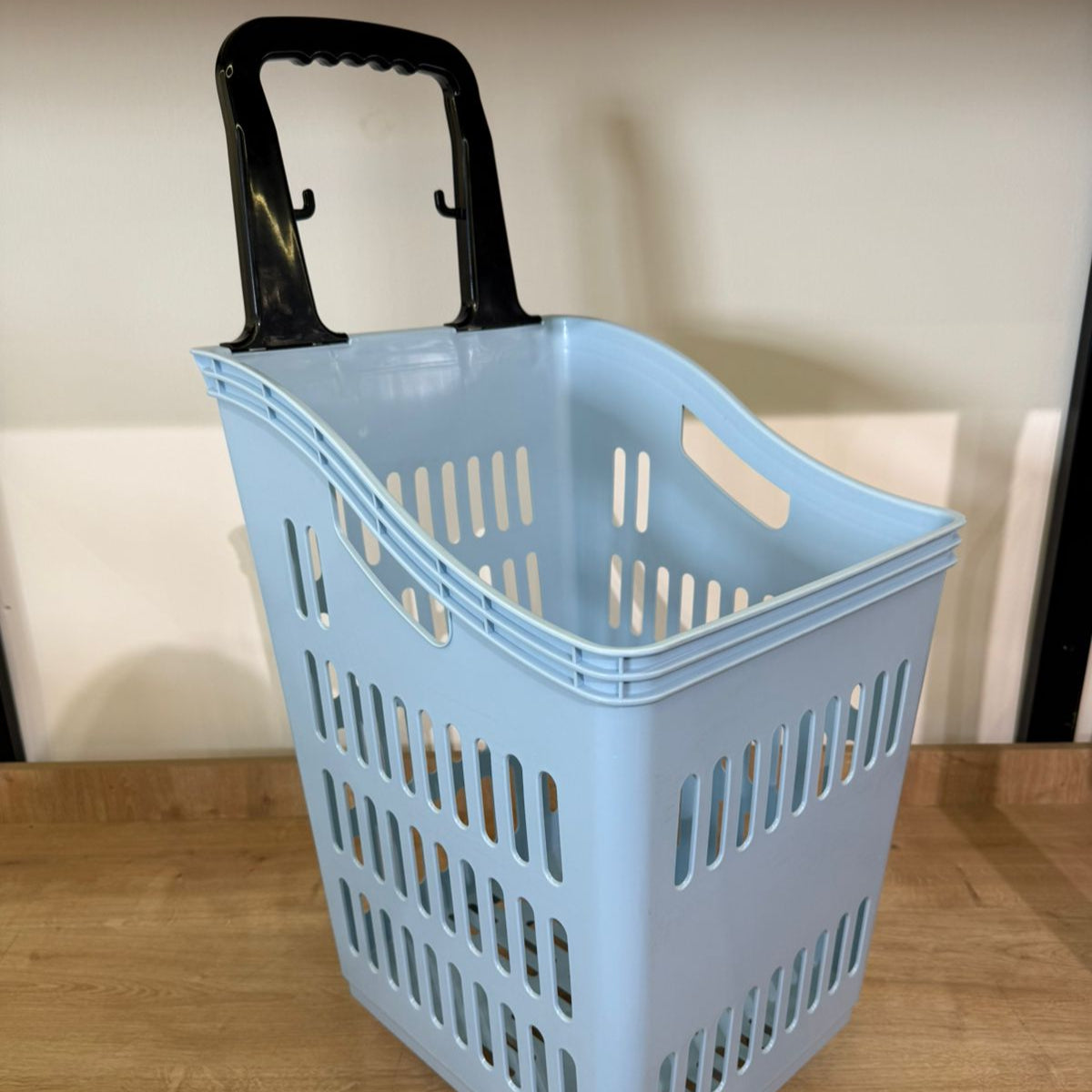 Shopping Trolley Basket On Wheels